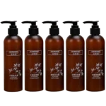 Customized logo beauty kit Private label shampoo bath gel skin lotion hair conditioner hand sanitizer